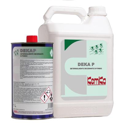 DEKA P DETERSOLVENTE DECERANTE DI FONDO KG 5 KEMIKA