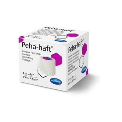 BENDA DI FISSAGGIO ELASTICA COESIVA 4x4M PEHA-HALF 1ROTOLO