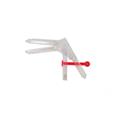 SPECULUM PERNO CENTRALE M ROSSO 26MM CF 120 PZ