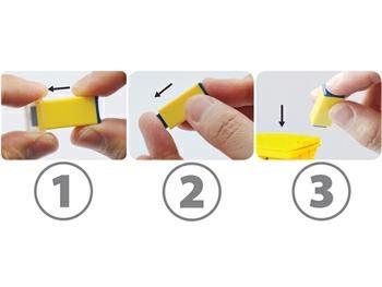 LANCETTE DI SICUREZZA QUADRATE AGO 23G CONF.100PZ