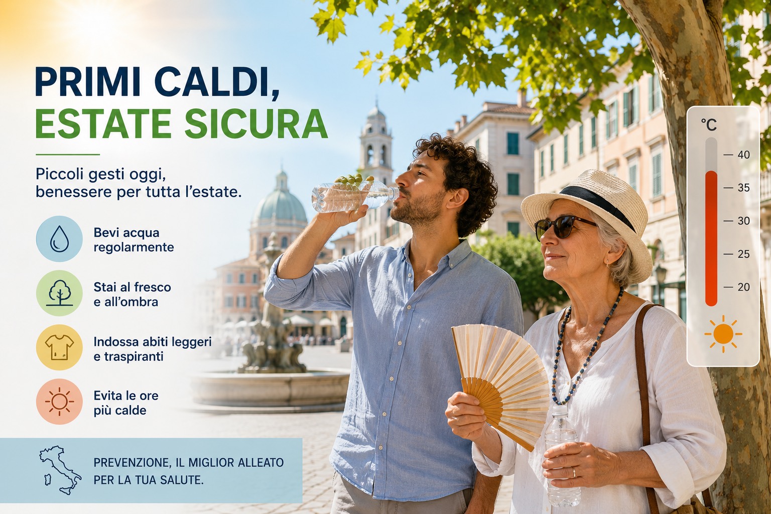 Prime ondate di caldo